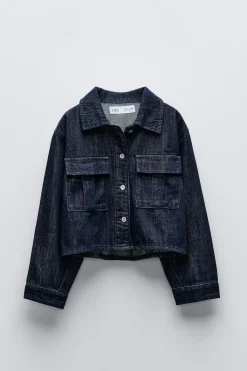 Niños ZARA 6 - 14 Años·Blusas / Camisas|6 - 14 Años·Total Look<CAMISA DENIM FLUIDA