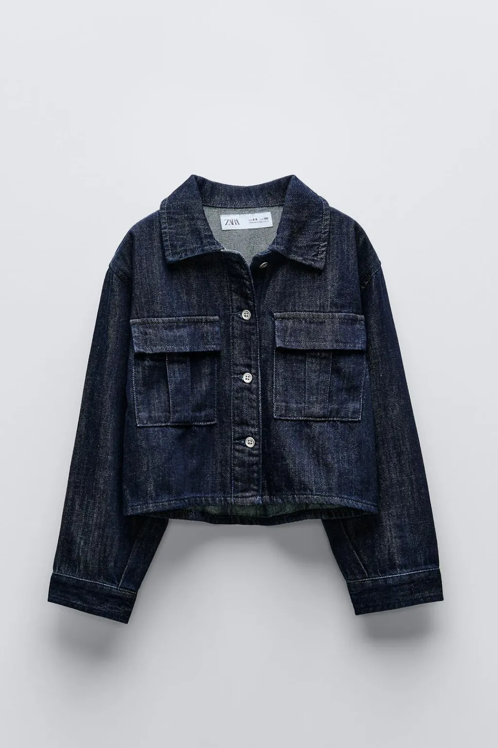 Niños ZARA 6 - 14 Años·Blusas / Camisas|6 - 14 Años·Total Look<CAMISA DENIM FLUIDA