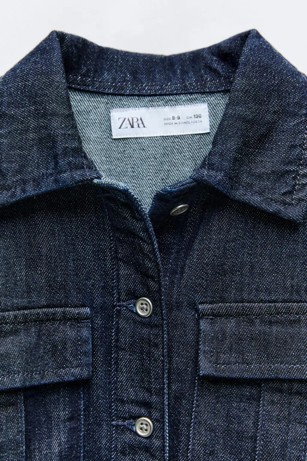Niños ZARA 6 - 14 Años·Blusas / Camisas|6 - 14 Años·Total Look<CAMISA DENIM FLUIDA