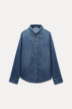 Discount CAMISA DENIM TRF Mujer Camisas / Blusas