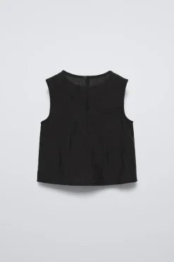 Niños ZARA 1½ - 6 Años·Camisas<CAMISA EFECTO ARRUGADO LAZO