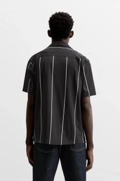Best CAMISA ELÁSTICA RAYAS Hombre Camisas