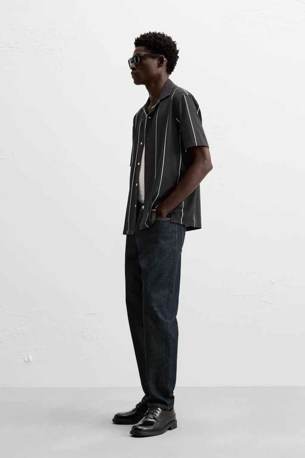 Best CAMISA ELÁSTICA RAYAS Hombre Camisas