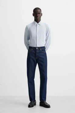Best CAMISA ELÁSTICA RAYAS Hombre Camisas