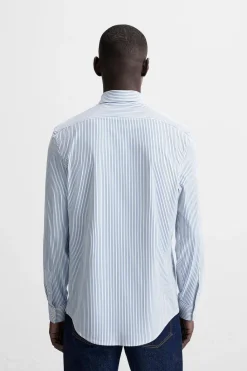 Best CAMISA ELÁSTICA RAYAS Hombre Camisas
