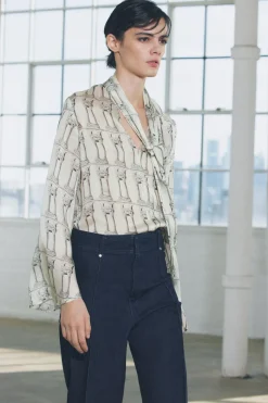 Discount CAMISA ESTAMPADA LAZADA ZW COLLECTION Mujer Camisas / Blusas