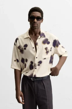 Best CAMISA ESTAMPADO ABSTRACTO Hombre Camisas