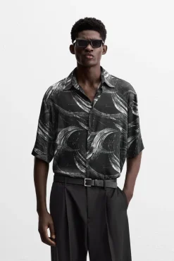Best CAMISA ESTAMPADO ABSTRACTO Hombre Camisas