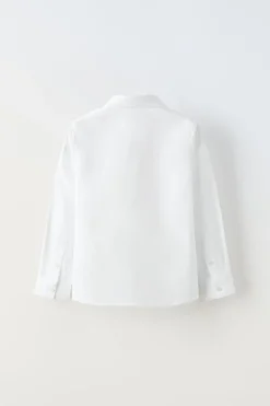 Niños ZARA 6 - 14 Años·Camisas / Sobrecamisas<CAMISA ESTRUCTURA