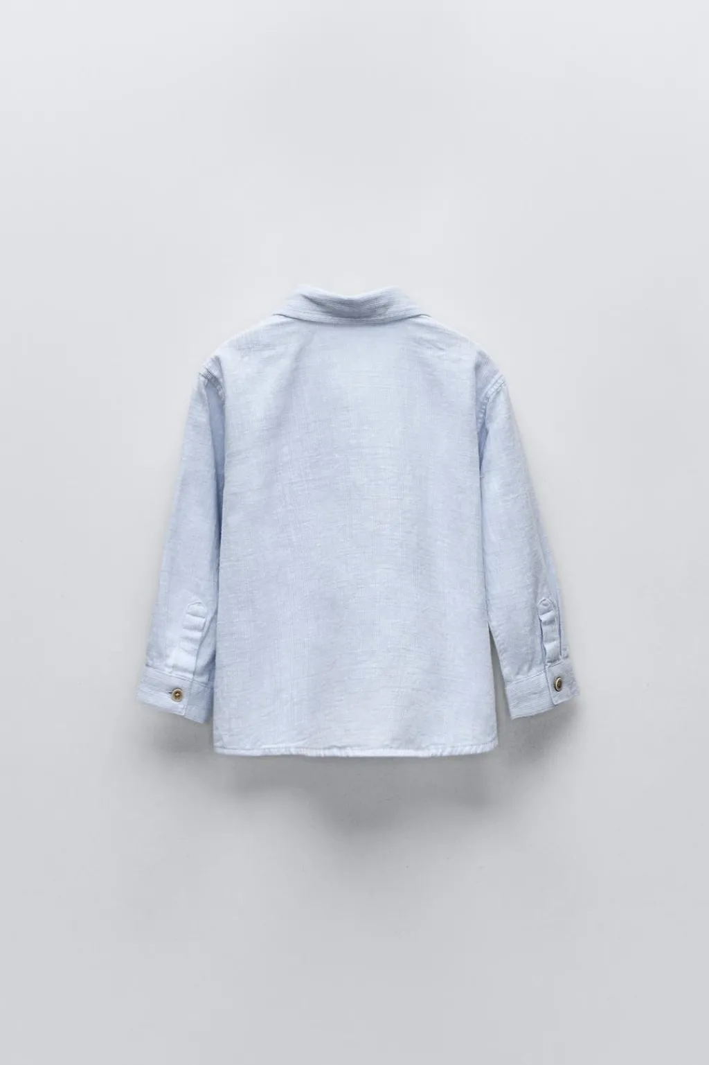 Niños ZARA 1½ - 6 Años·Camisas / Sobrecamisas|1½ - 6 Años·Trajes<CAMISA ESTRUCTURA BOLSILLO