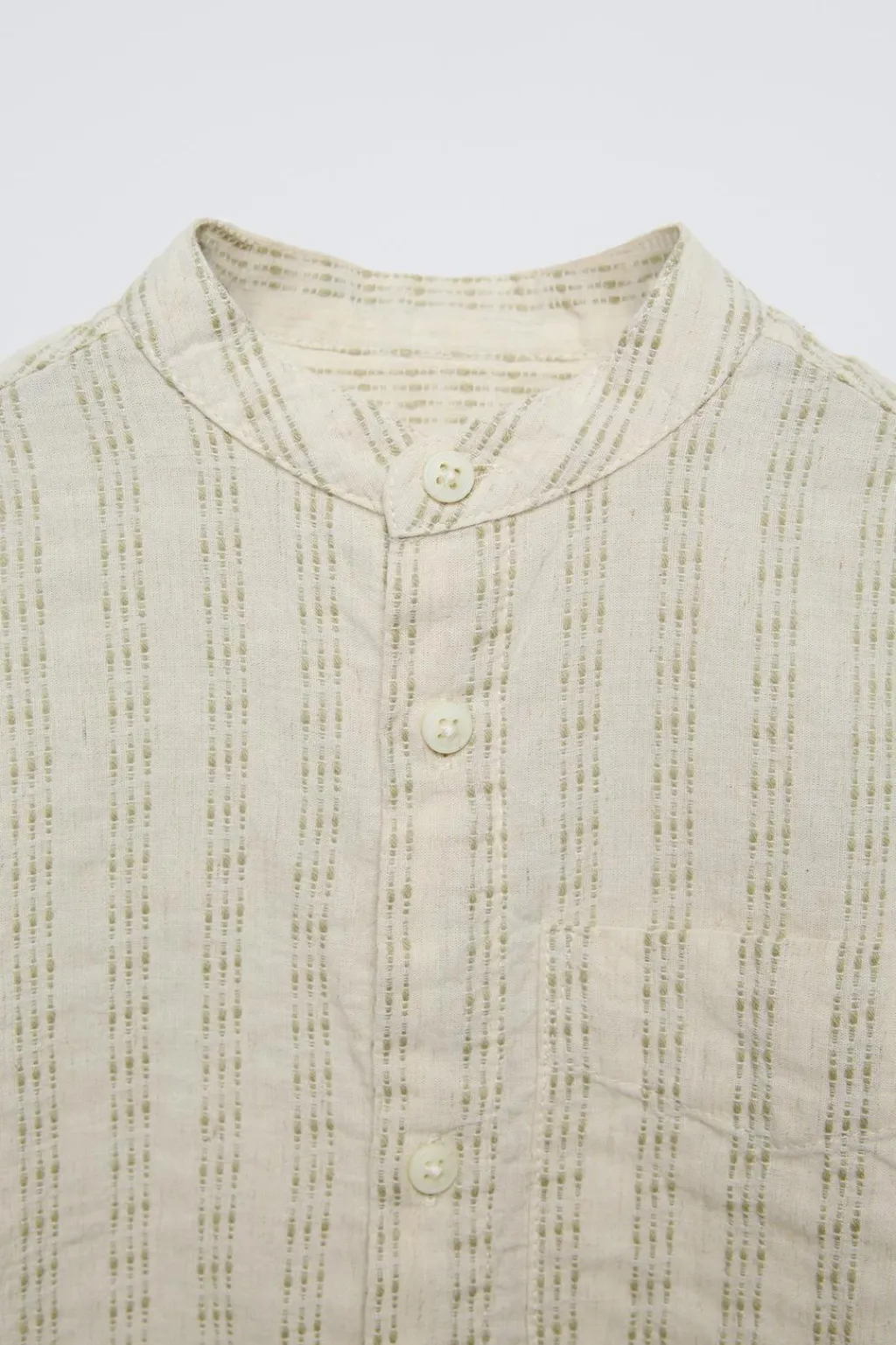 Niños ZARA 1½ - 6 Años·Camisas / Sobrecamisas<CAMISA ESTRUCTURA RAYAS