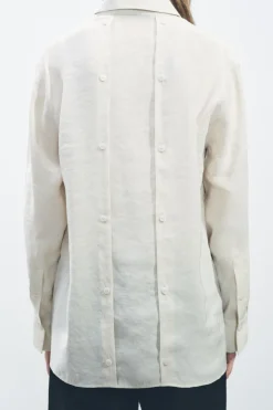 Sale CAMISA FLUIDA BOTONES ZW COLLECTION Mujer Camisas / Blusas