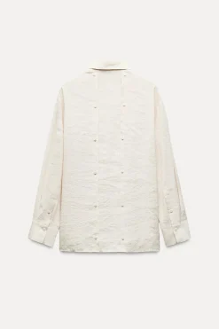 Sale CAMISA FLUIDA BOTONES ZW COLLECTION Mujer Camisas / Blusas