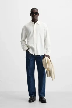 Best CAMISA JACQUARD TEXTURA Hombre Camisas