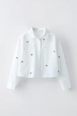 Niños ZARA 6 - 14 Años·Blusas / Camisas<CAMISA JOYAS