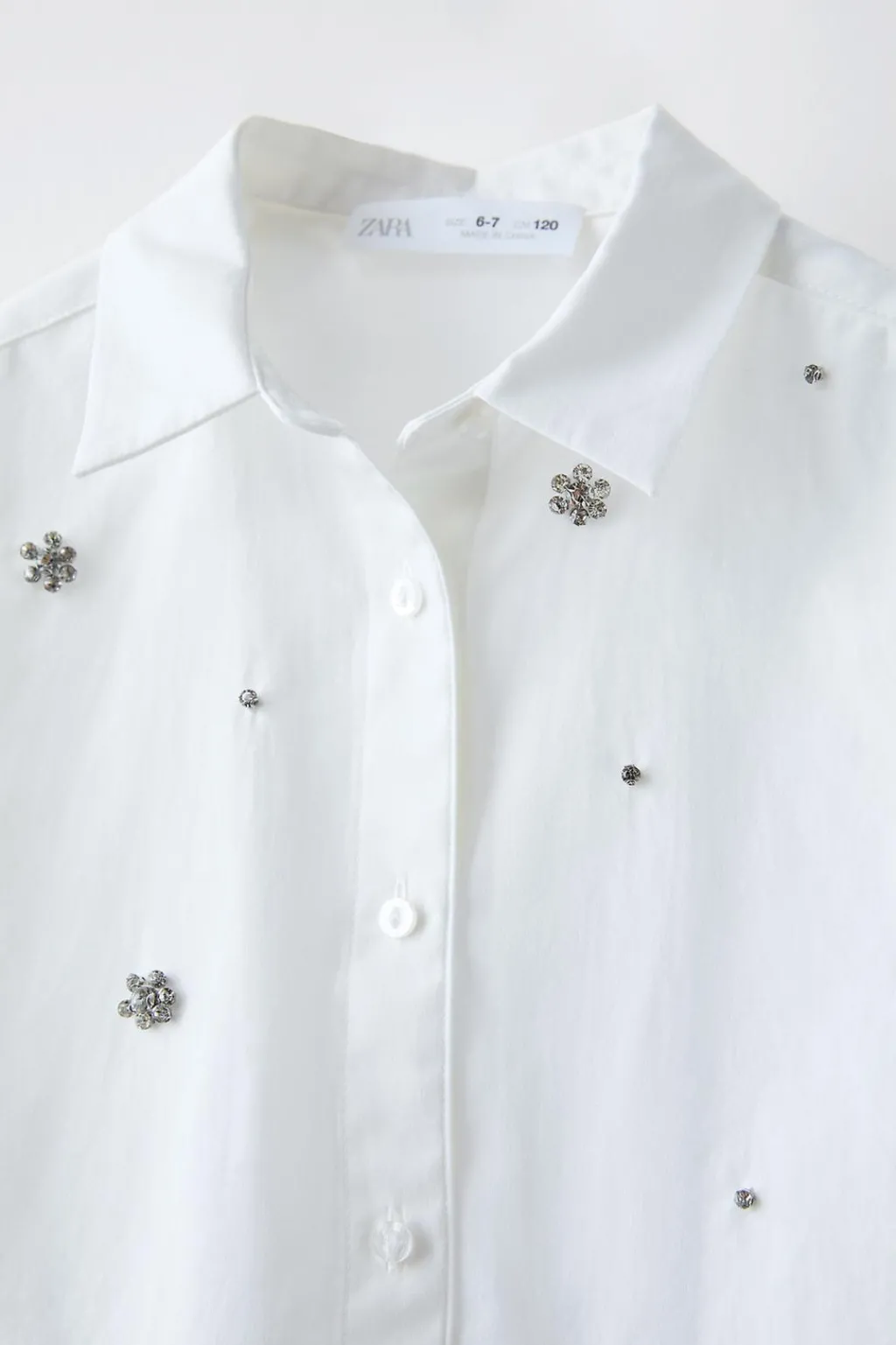 Niños ZARA 6 - 14 Años·Blusas / Camisas<CAMISA JOYAS