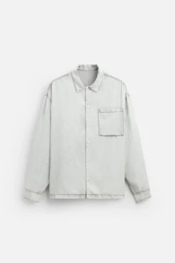 Best CAMISA LAVADA LYOCELL Hombre Camisas