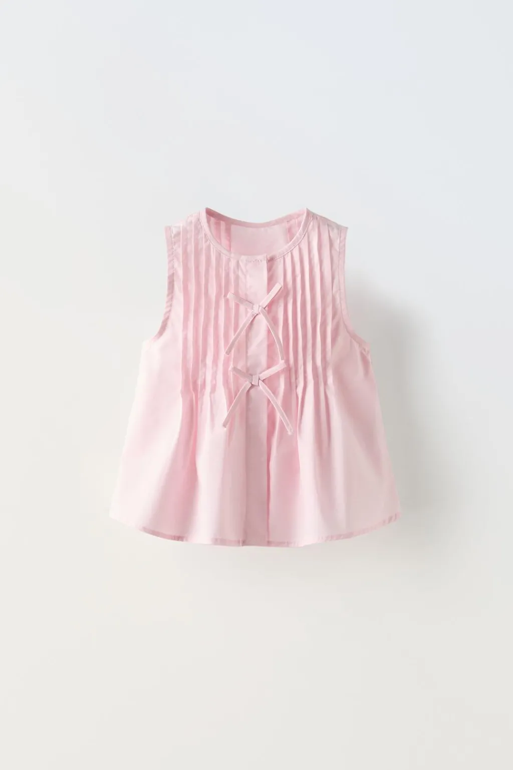 Niños ZARA 1½ - 6 Años·Camisas|1½ - 6 Años·Total Look<CAMISA LAZOS PLIEGUES