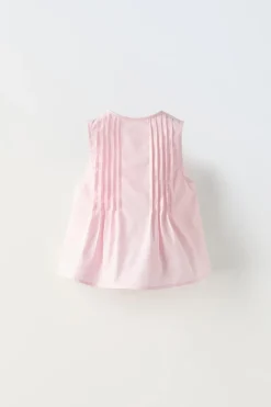 Niños ZARA 1½ - 6 Años·Camisas|1½ - 6 Años·Total Look<CAMISA LAZOS PLIEGUES