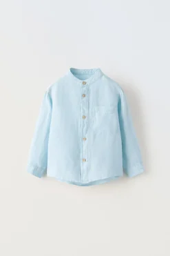 Niños ZARA 1½ - 6 Años·Camisas / Sobrecamisas<CAMISA LINO
