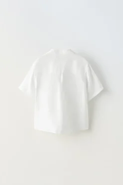 Niños ZARA 1½ - 6 Años·Camisas / Sobrecamisas<CAMISA LINO