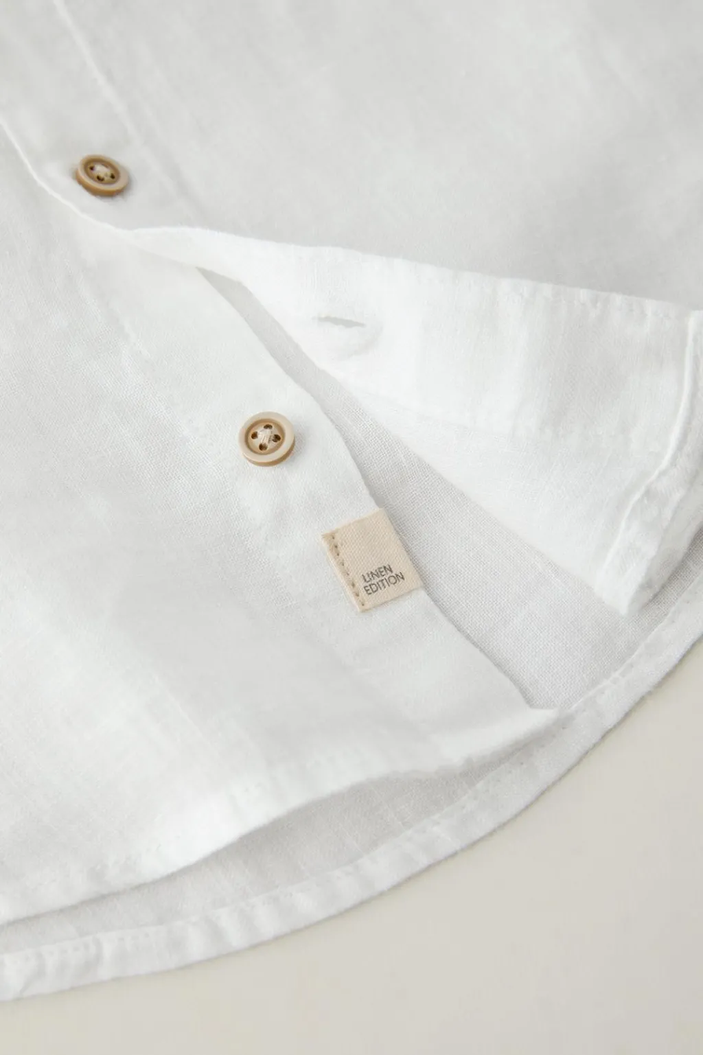 Niños ZARA 1½ - 6 Años·Camisas / Sobrecamisas<CAMISA LINO