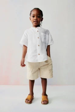 Niños ZARA 1½ - 6 Años·Camisas / Sobrecamisas<CAMISA LINO