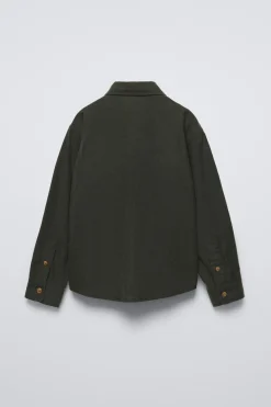 Niños ZARA 6 - 14 Años·Camisas / Sobrecamisas<CAMISA LISA FRANELA