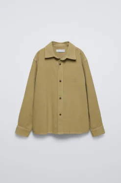 Niños ZARA 6 - 14 Años·Camisas / Sobrecamisas<CAMISA MICROPANA