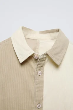 Niños ZARA 1½ - 6 Años·Camisas / Sobrecamisas<CAMISA PANA