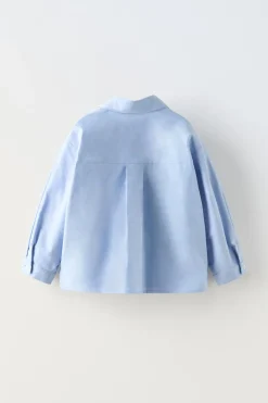 Niños ZARA 1½ - 6 Años·Camisas<CAMISA PARCHE CORAZÓN