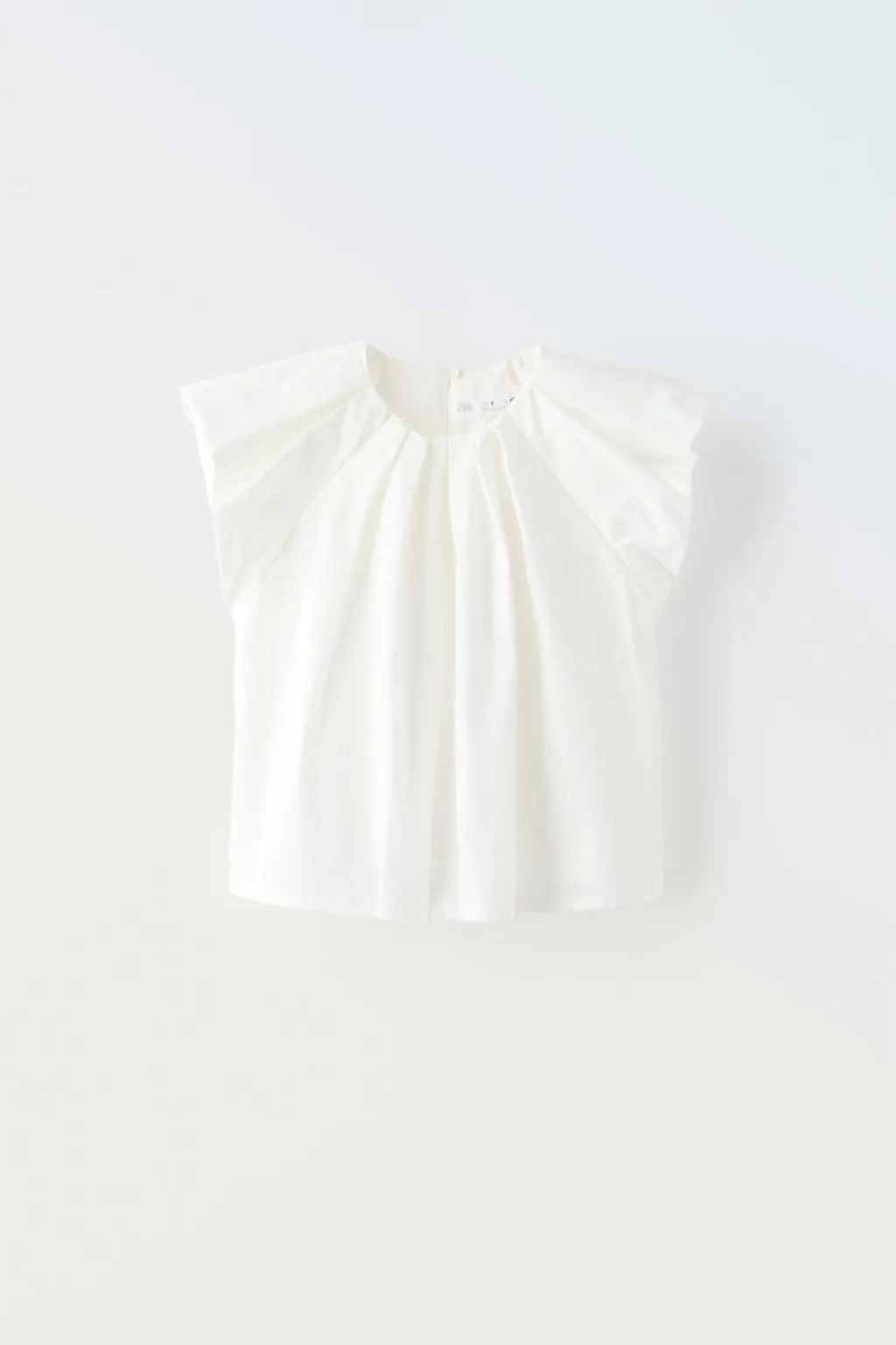 Niños ZARA 6 - 14 Años·Blusas / Camisas<CAMISA PLIEGUES