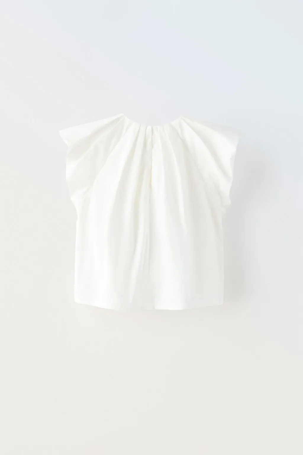 Niños ZARA 6 - 14 Años·Blusas / Camisas<CAMISA PLIEGUES