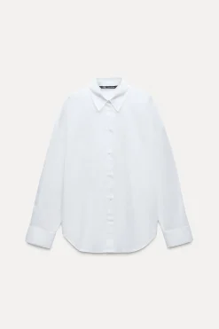 Outlet CAMISA POPELÍN ELÁSTICO ESPALDA Mujer Camisas / Blusas