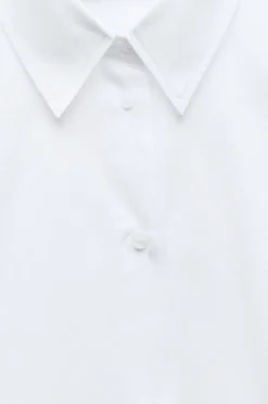 Outlet CAMISA POPELÍN ELÁSTICO ESPALDA Mujer Camisas / Blusas