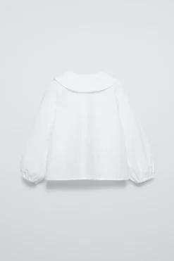 Niños ZARA 1½ - 6 Años·Camisas<CAMISA POPELÍN LAZOS