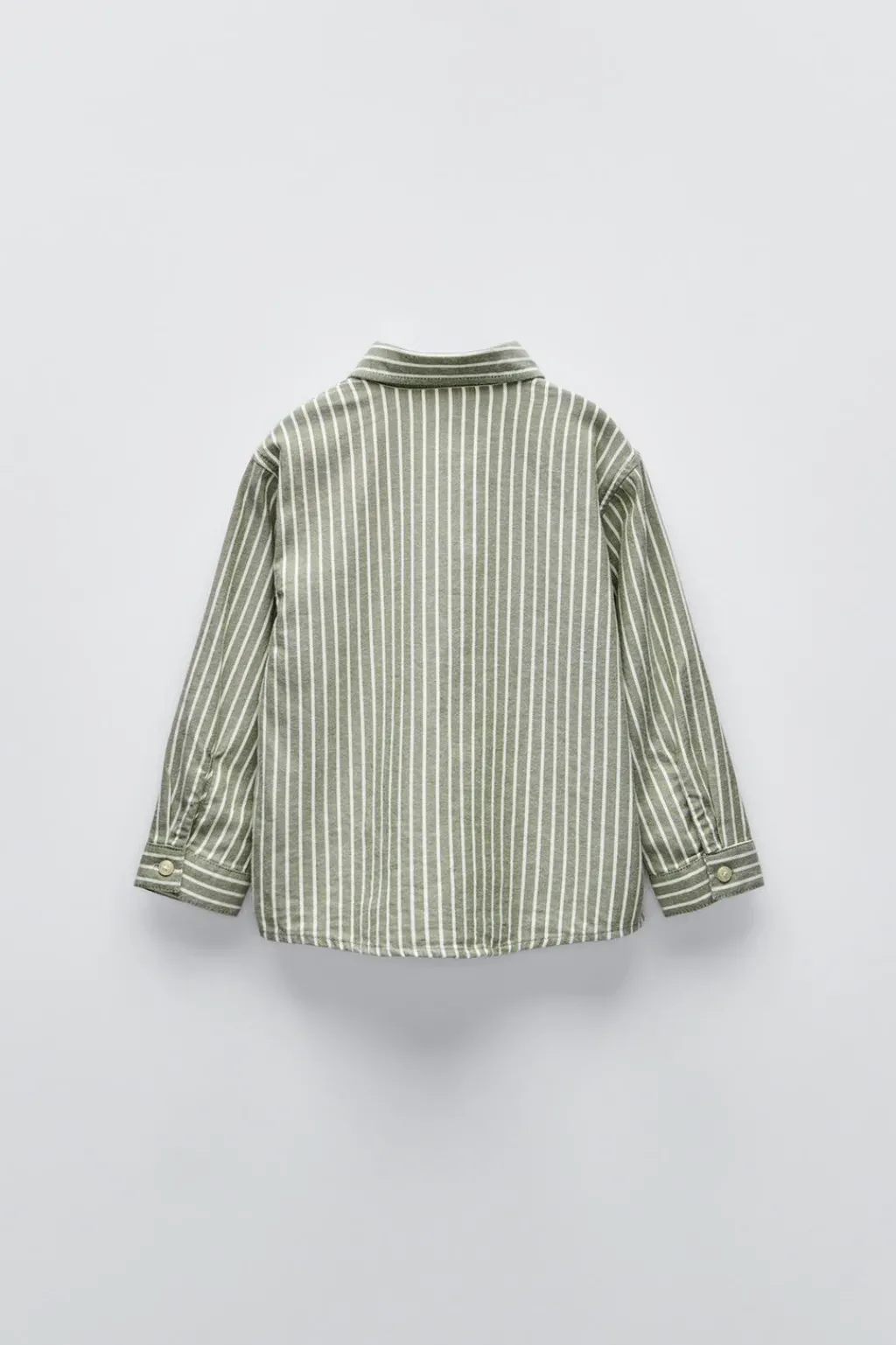 Niños ZARA 1½ - 6 Años·Camisas / Sobrecamisas<CAMISA RAYAS BOLSILLO