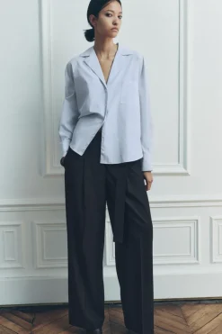 Best CAMISA RAYAS ZW COLLECTION Mujer Camisas / Blusas