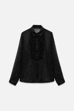 Sale CAMISA SEMITRANSPARENTE BRILLOS Mujer Camisas / Blusas