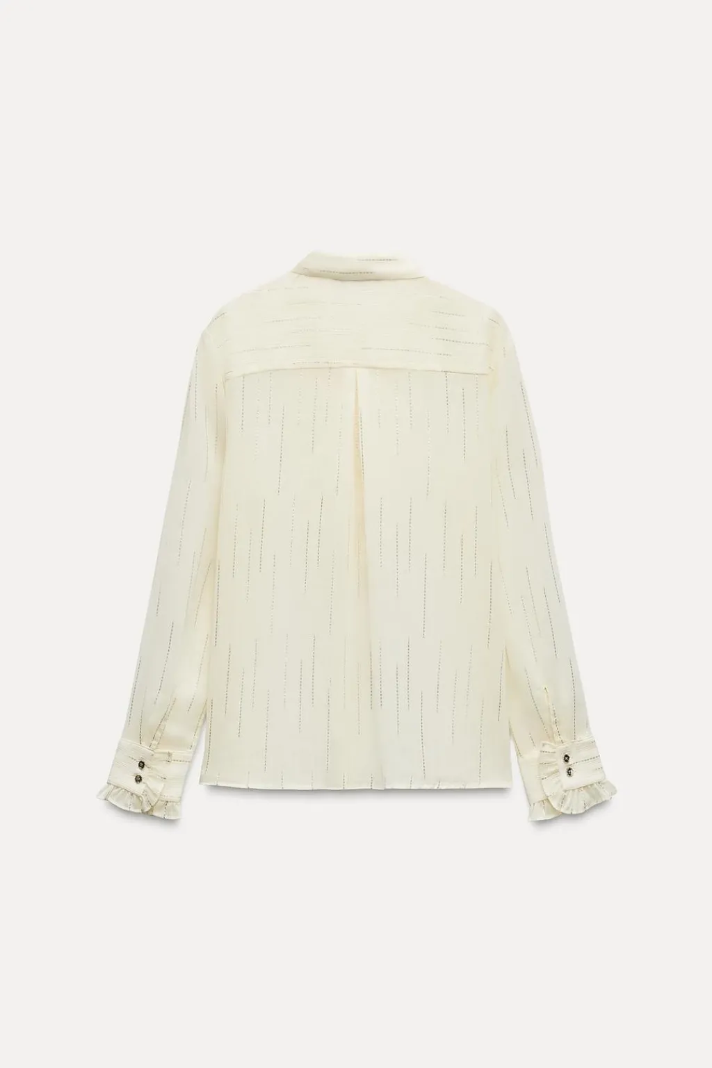 Best CAMISA SEMITRANSPARENTE VOLANTES Mujer Camisas / Blusas
