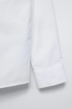 Niños ZARA 6 - 14 Años·Camisas / Sobrecamisas|6 - 14 Años·Trajes<CAMISA VESTIR ALGODÓN