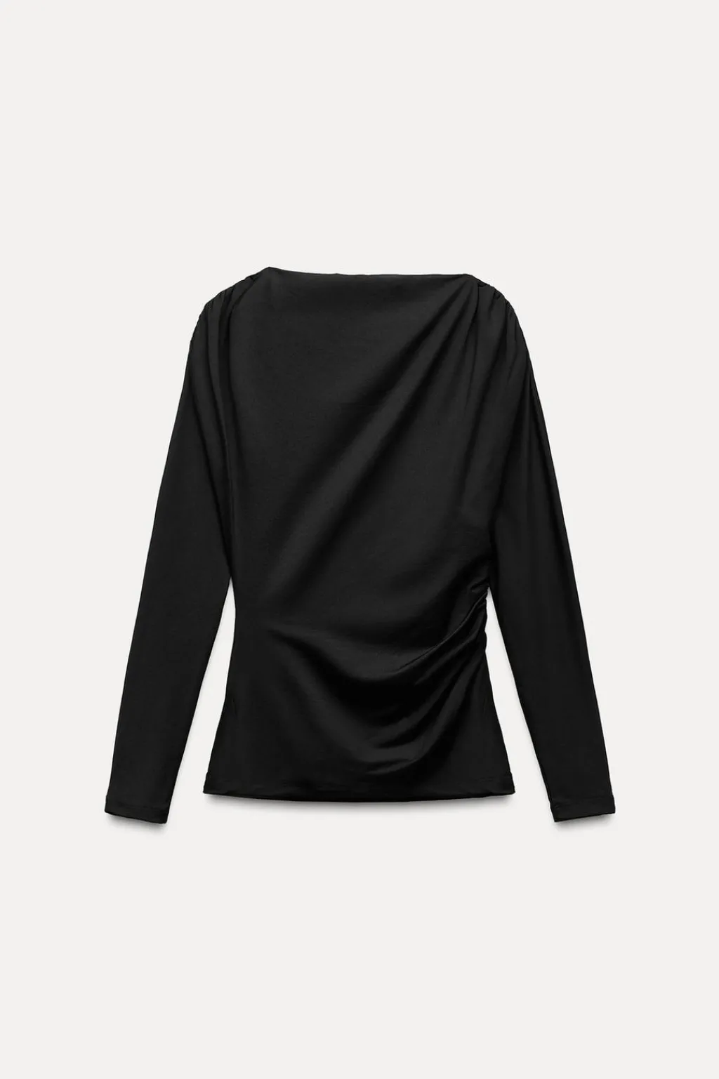Clearance CAMISETA ASIMÉTRICA DRAPEADA Mujer Camisetas