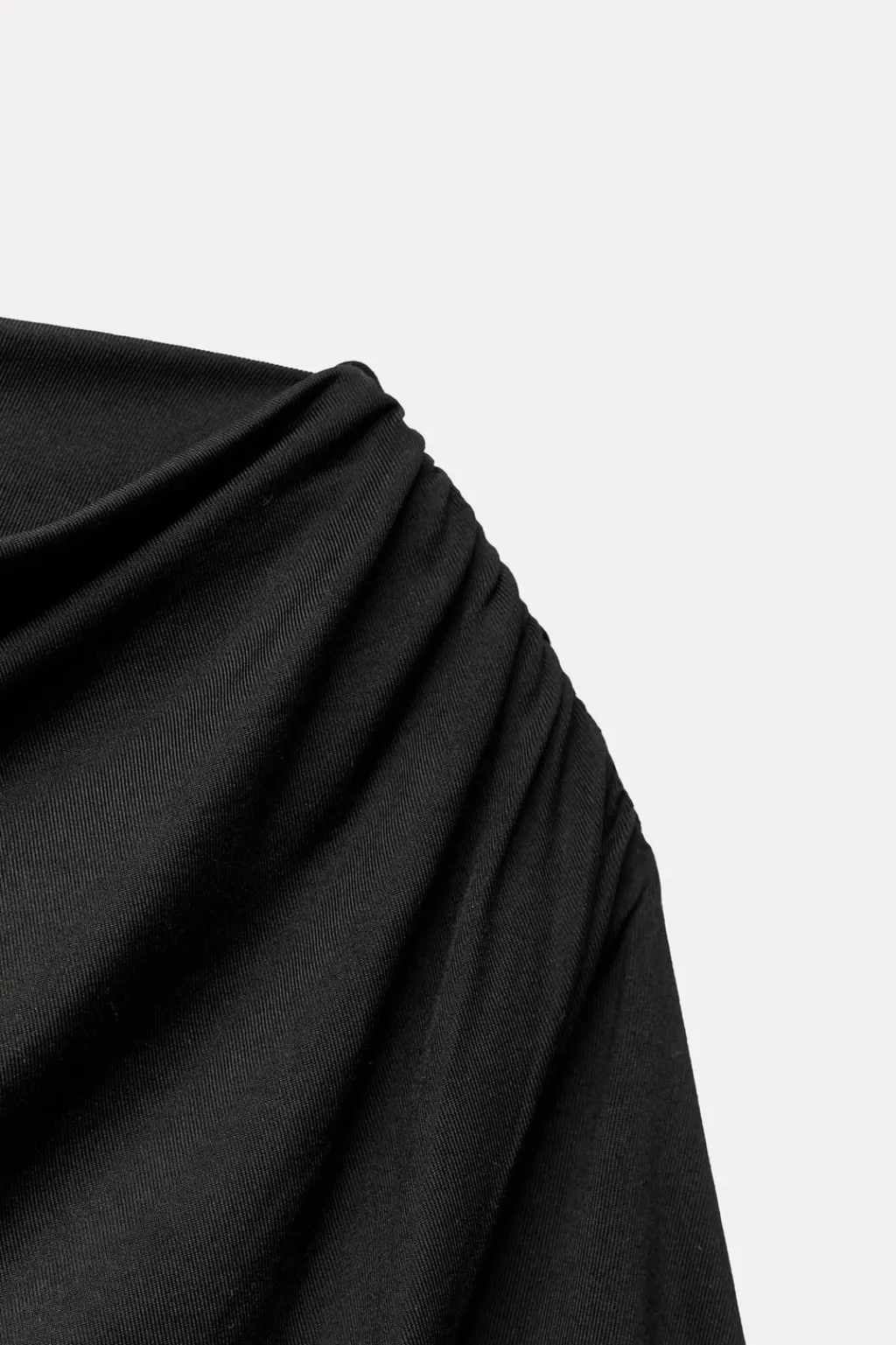 Clearance CAMISETA ASIMÉTRICA DRAPEADA Mujer Camisetas