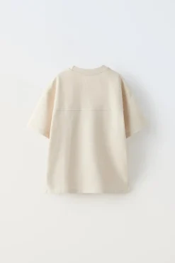 Niños ZARA 6 - 14 Años·Camisetas<CAMISETA BOLSILLO ETIQUETA