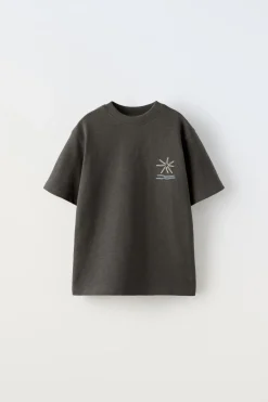Niños ZARA 6 - 14 Años·Camisetas<CAMISETA BORDADO