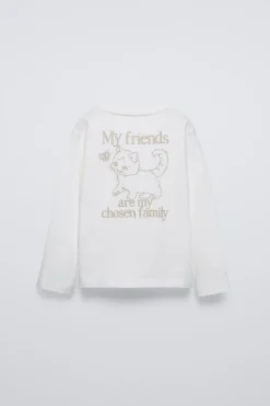 Niños ZARA 6 - 14 Años·Camisetas<CAMISETA BORDADO