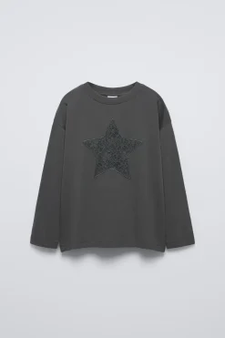 Niños ZARA 6 - 14 Años·Camisetas<CAMISETA BORDADO