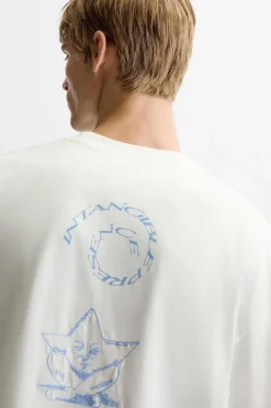 Best CAMISETA BORDADO COMBINADO Hombre Camisetas