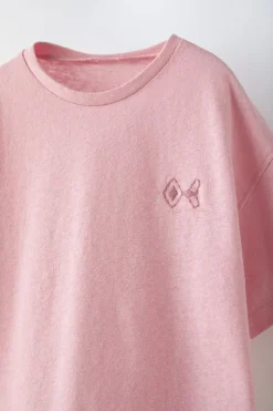 Niños ZARA 1½ - 6 Años·Camisetas|1½ - 6 Años·Camisetas<CAMISETA BORDADO PEZ