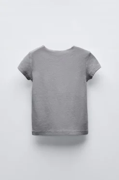 Niños ZARA 6 - 14 Años·Camisetas<CAMISETA BRILLOS
